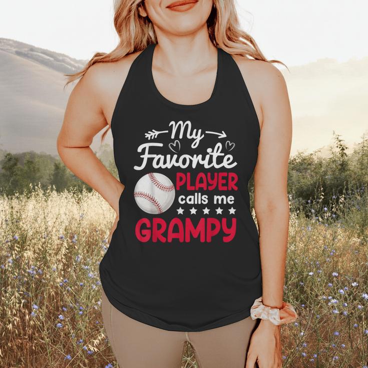 My Favorite Player Calls Me Grampy Baseball Grampy Flowy Tank My Favorite Player Calls Me Grampy Baseball Grampy Flowy Tank
