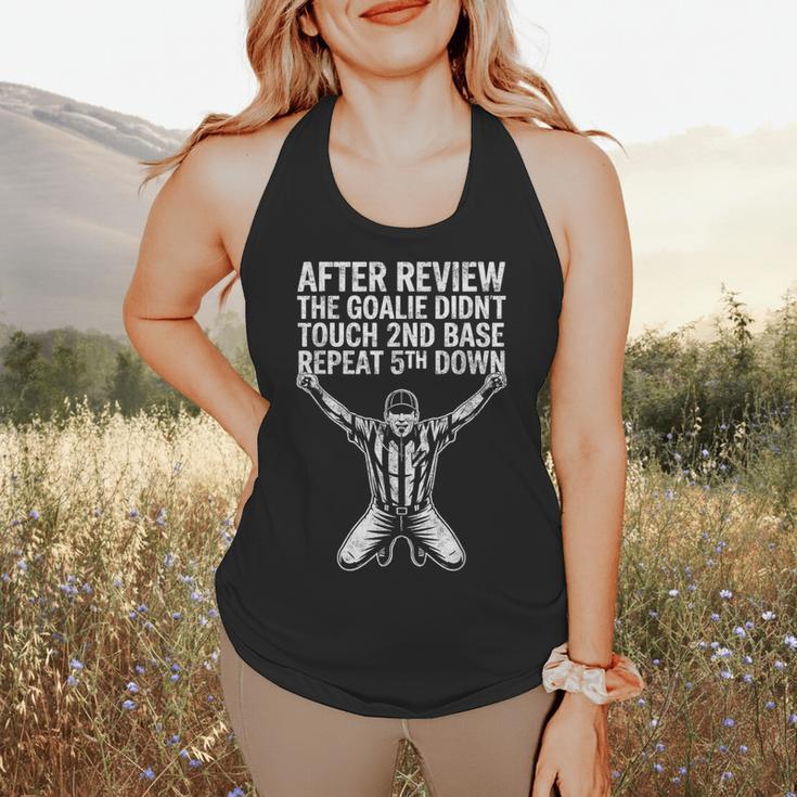 Football Baseball Soccer Referee Joke Tee Football Fan Flowy Tank Football Baseball Soccer Referee Joke Tee Football Fan Flowy Tank