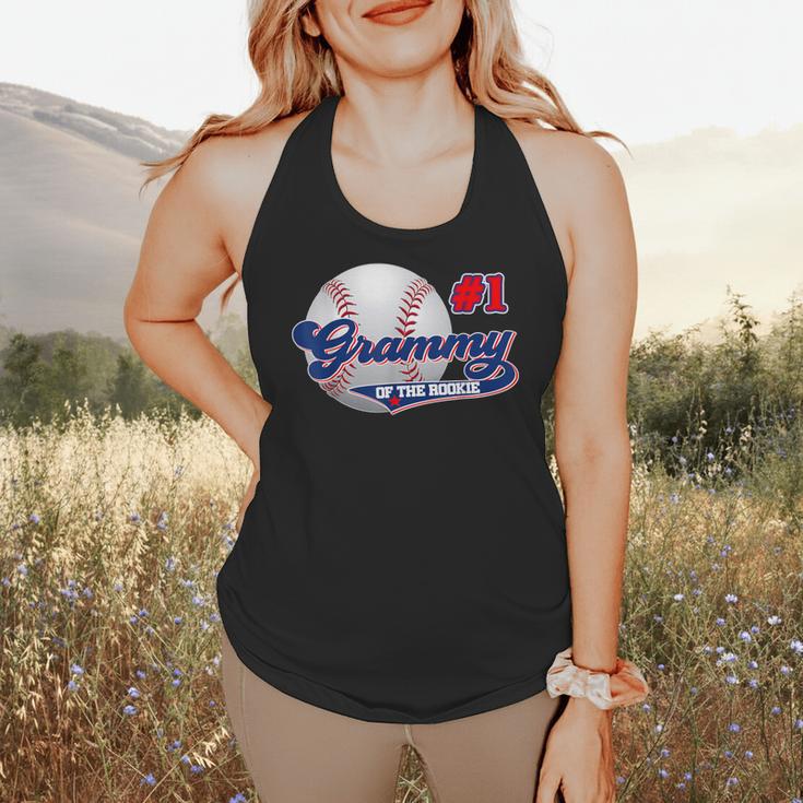 Grammy Rookie Of Year 1st Birthday Baseball Theme Matching Flowy Tank Grammy Rookie Of Year 1st Birthday Baseball Theme Matching Flowy Tank