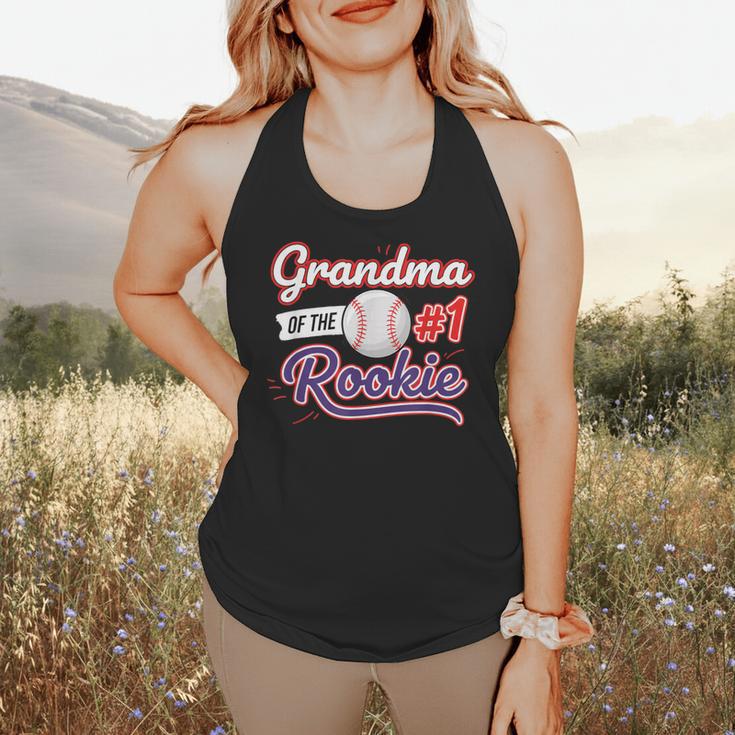 Grandparent Grandma Of The 1 Rookie Baseball Flowy Tank Grandparent Grandma Of The 1 Rookie Baseball Flowy Tank