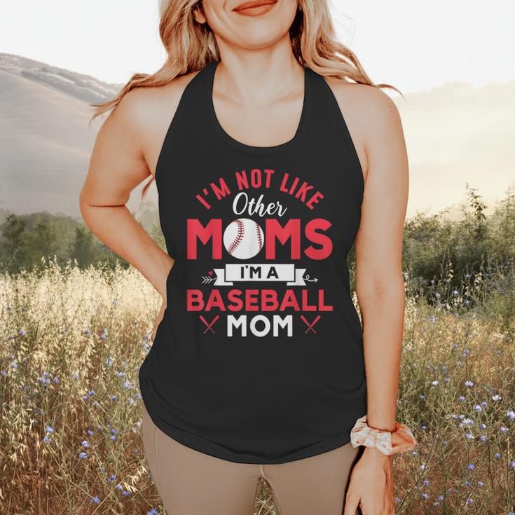 I'm Not Like Other Moms Im A Baseball Mom Mother's Day Flowy Tank I'm Not Like Other Moms Im A Baseball Mom Mother's Day Flowy Tank