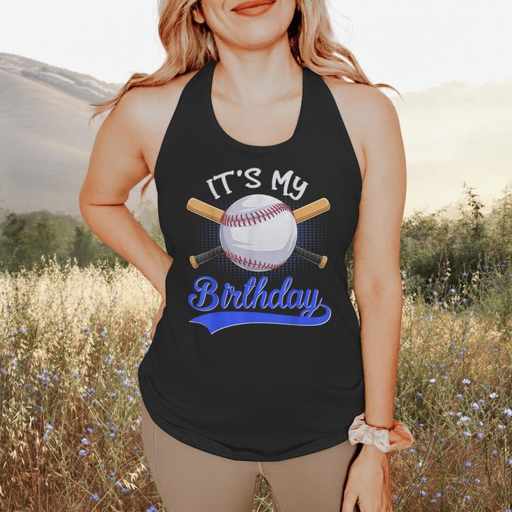 Kids 8th Baseball Birthday Party Boys Sport Fan 8 Years Old Flowy Tank Kids 8th Baseball Birthday Party Boys Sport Fan 8 Years Old Flowy Tank