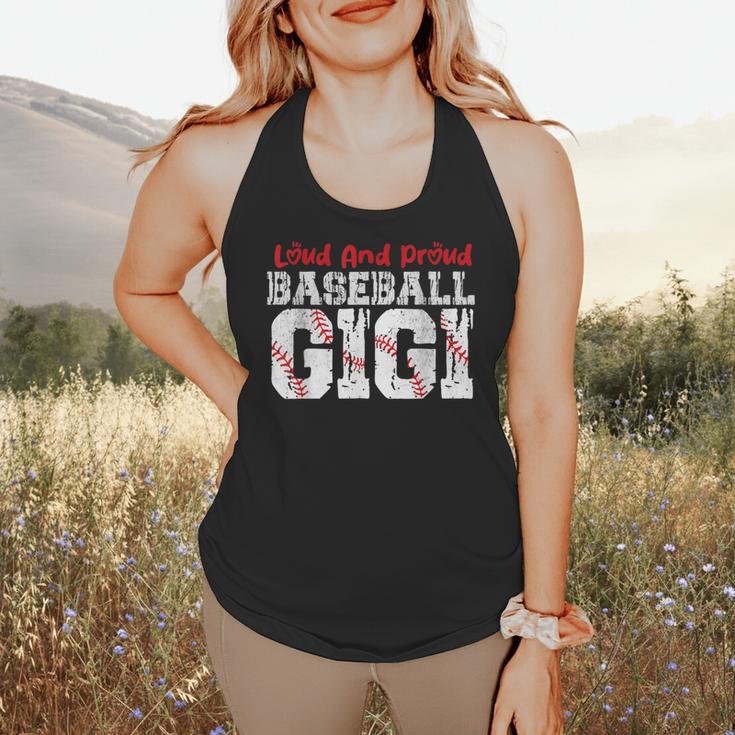 Loud And Proud Baseball Gigi Baseball Mom Flowy Tank Loud And Proud Baseball Gigi Baseball Mom Flowy Tank