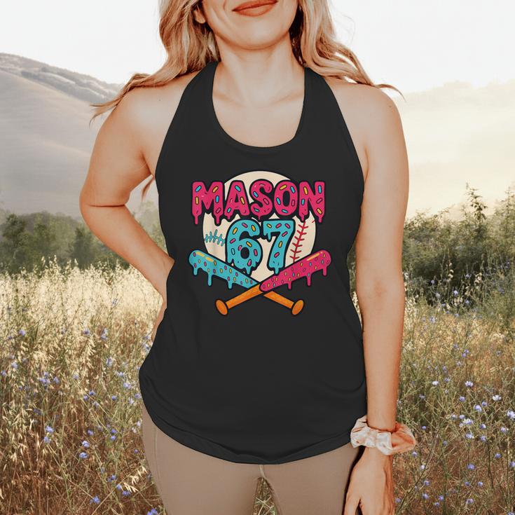 Mason 67 Ice Cream Drip Baseball Meme Graphics Flowy Tank Mason 67 Ice Cream Drip Baseball Meme Graphics Flowy Tank