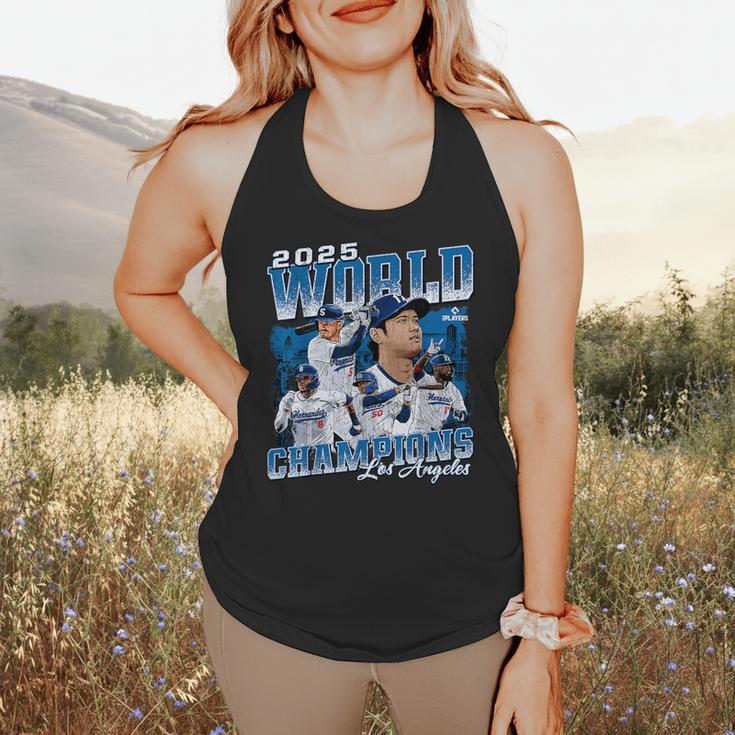 Shohei Ohtani 2025 Los Angeles Baseball Champions MLBPA Flowy Tank Shohei Ohtani 2025 Los Angeles Baseball Champions MLBPA Flowy Tank