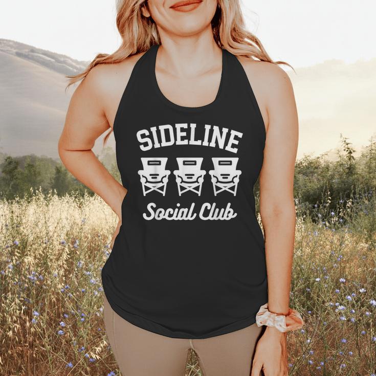 Sideline Social Club Baseball Mom Shirt Flowy Tank