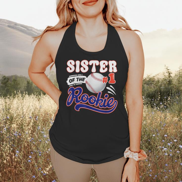 Sister Rookie Of Year 1st Birthday Baseball Theme Matching Flowy Tank Sister Rookie Of Year 1st Birthday Baseball Theme Matching Flowy Tank