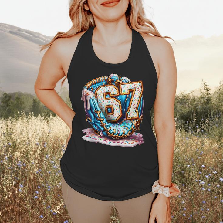 Six Seven Baseball Lifestyle 67 Meme Gen Alpha Slang Flowy Tank Six Seven Baseball Lifestyle 67 Meme Gen Alpha Slang Flowy Tank