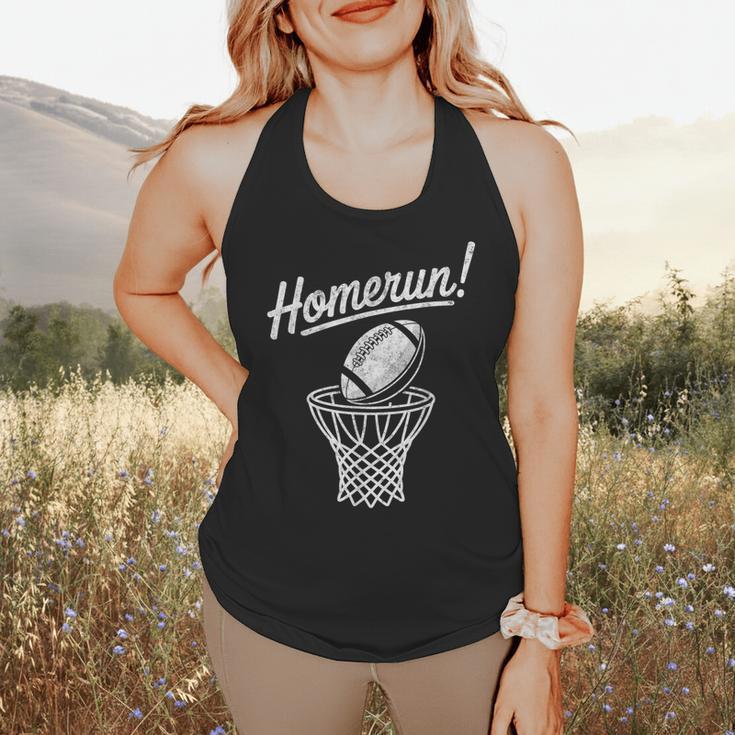 Sports Homerun Football Basketball Baseball Joke Tee Flowy Tank Sports Homerun Football Basketball Baseball Joke Tee Flowy Tank