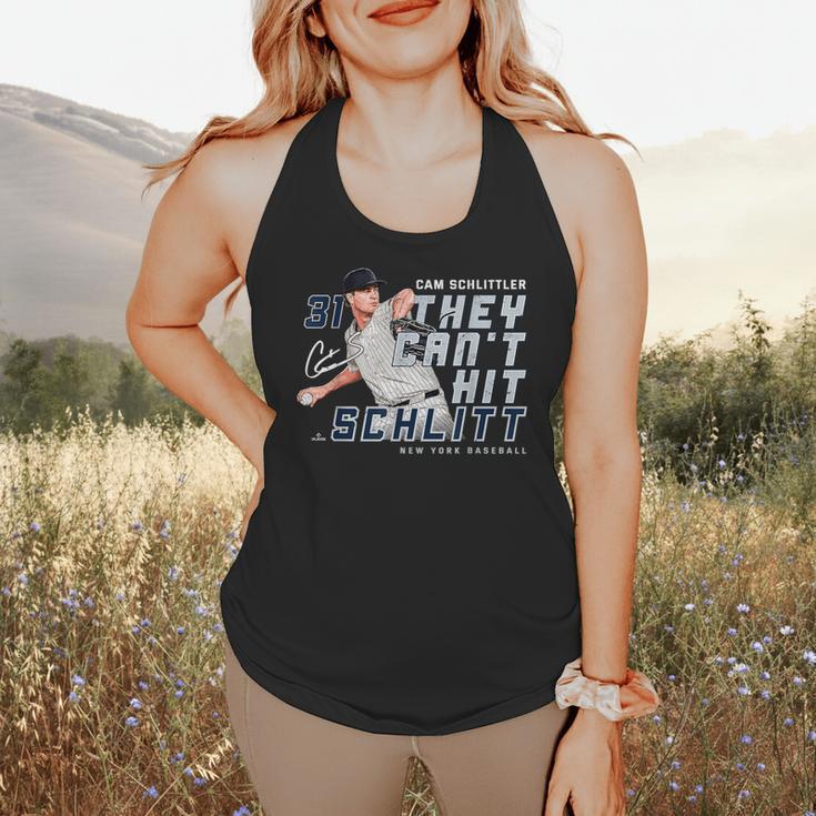 They Can't Hit Schlitt Cam Schlittler New York Baseball MLBP Flowy Tank