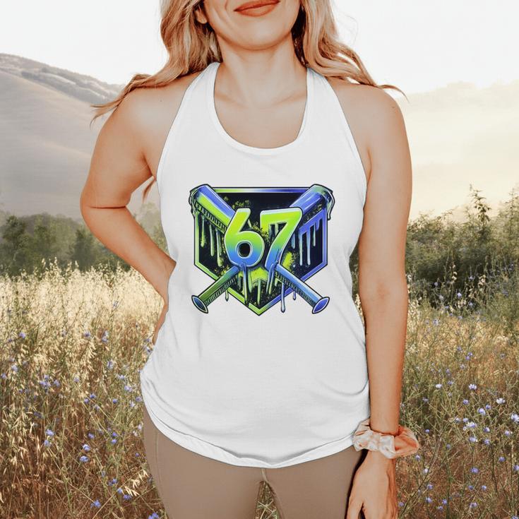Awesome 67 Baseball Drip Effect Baseball 6-7 Meme Graphic Premium Tri-Blend Flowy Tank Awesome 67 Baseball Drip Effect Baseball 6-7 Meme Graphic Premium Tri-Blend Flowy Tank