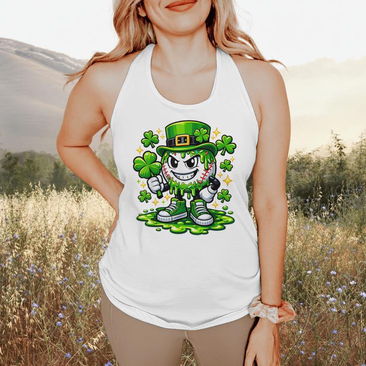 Baseball Drip Icecream Apparel Youth Boy St Patrick Day Flowy Tank Baseball Drip Icecream Apparel Youth Boy St Patrick Day Flowy Tank