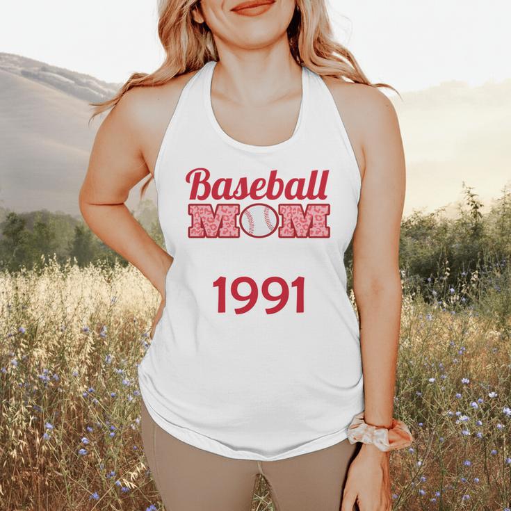 Baseball Mom Since 1991 Flowy Tank