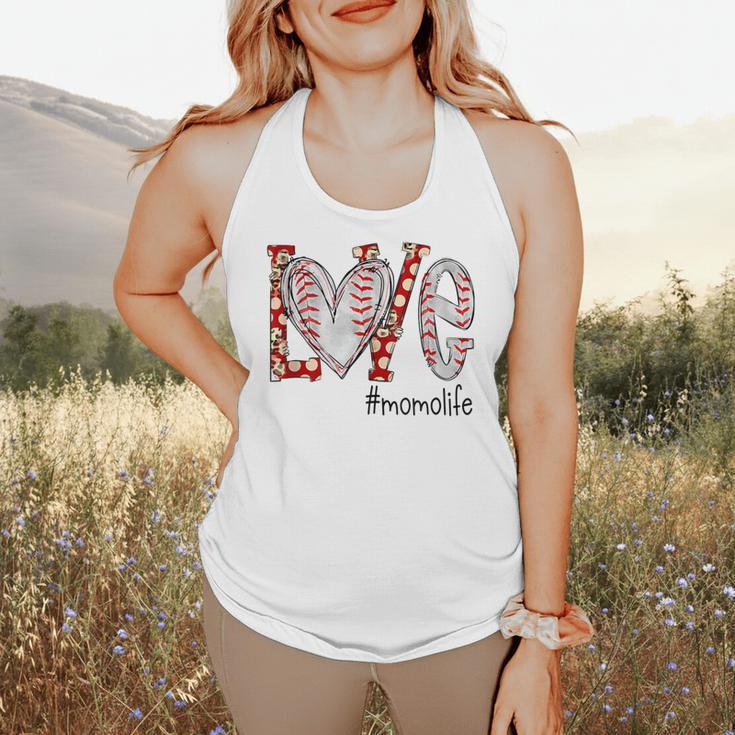 Baseball Mom Shirt Heart Love Baseball Momolife Flowy Tank Baseball Mom Shirt Heart Love Baseball Momolife Flowy Tank