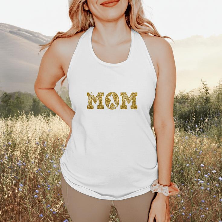 Baseball Mom Sport Baseball Lover Mother's Day Flowy Tank