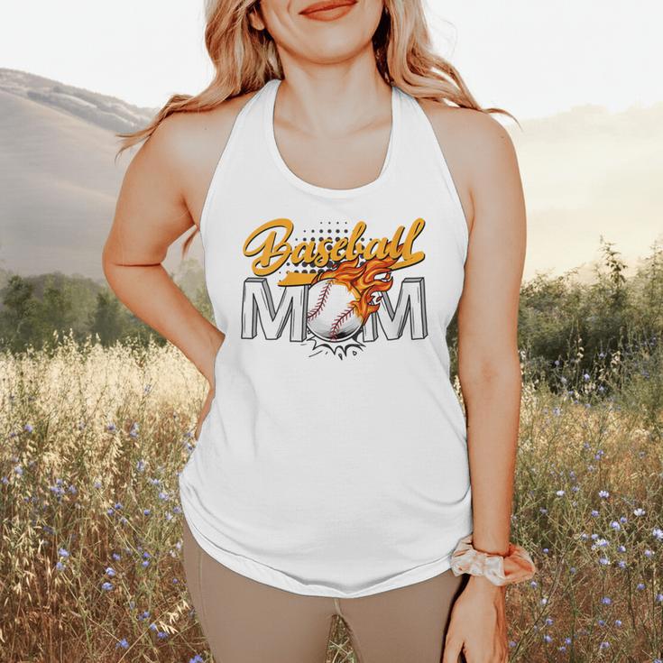 Baseball Mom Sports Graphic Novelty Flowy Tank Baseball Mom Sports Graphic Novelty Flowy Tank