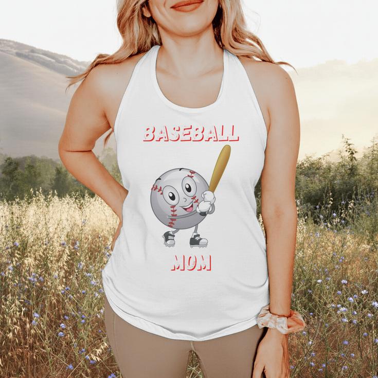 Baseball Mom Sports Quote Flowy Tank Baseball Mom Sports Quote Flowy Tank