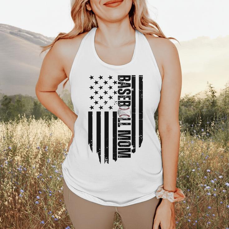 Baseball Mom USA Flag Baseball Mama Day Vibes Mama Flowy Tank Baseball Mom USA Flag Baseball Mama Day Vibes Mama Flowy Tank