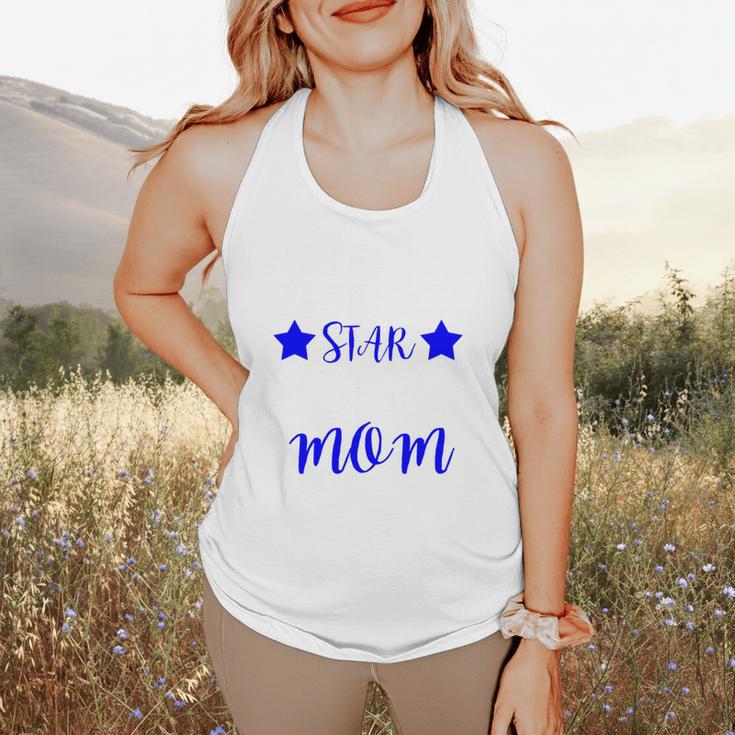 BASEBALL STAR MOM Sporty Design For Proud Baseball Moms Flowy Tank BASEBALL STAR MOM Sporty Design For Proud Baseball Moms Flowy Tank