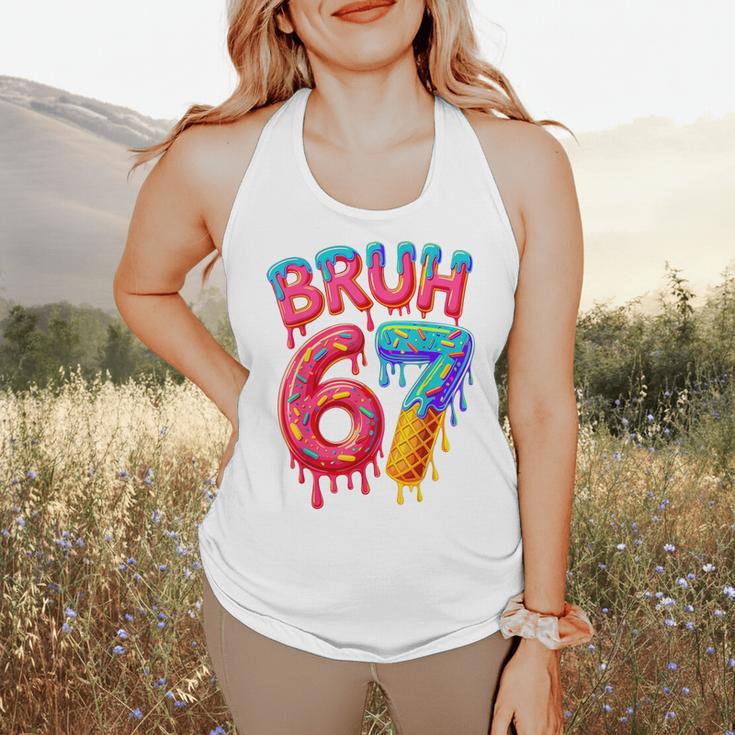 Bruh 67 Baseball Drip Number 67 Player 67th Birthday Flowy Tank Bruh 67 Baseball Drip Number 67 Player 67th Birthday Flowy Tank