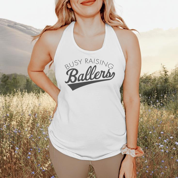 Busy Raising Ballers Baseball Mom & Parent Sports Premium Tri-Blend Flowy Tank Busy Raising Ballers Baseball Mom & Parent Sports Premium Tri-Blend Flowy Tank
