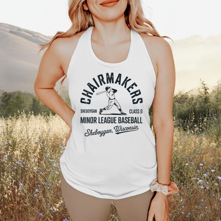 Chairmakers Sheboygan Minor League Baseball Flowy Tank