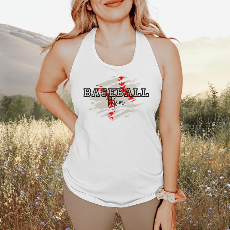 Distressed Baseball Mom Flowy Tank Distressed Baseball Mom Flowy Tank