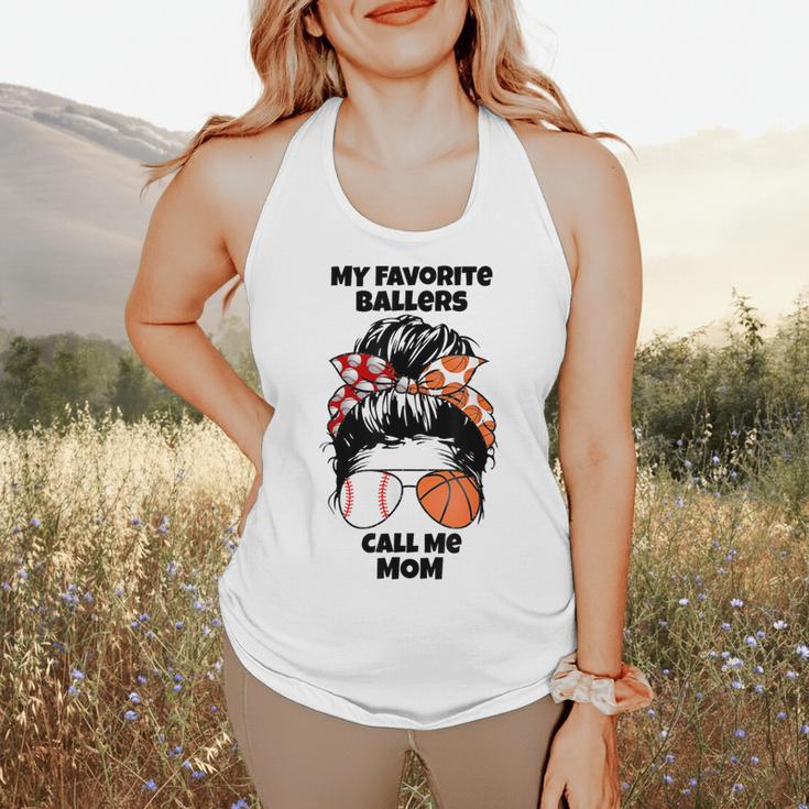 My Favorite Ballers Call Me Mom Basketball Mom Baseball Mom Flowy Tank My Favorite Ballers Call Me Mom Basketball Mom Baseball Mom Flowy Tank