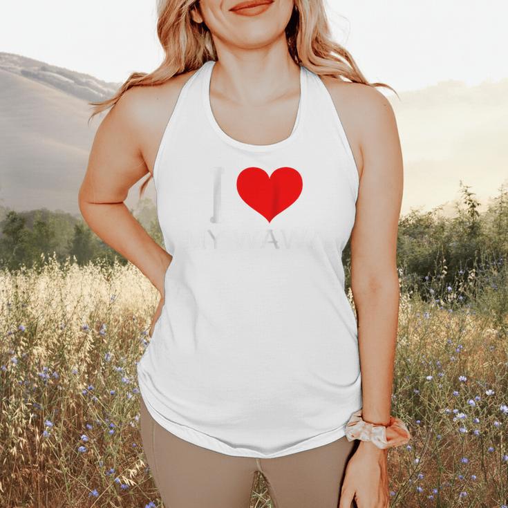 I Heart My Wawa Raglan Baseball Tee Flowy Tank I Heart My Wawa Raglan Baseball Tee Flowy Tank
