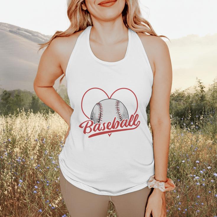 Home Runs And Heartbeats Being A Baseball Mom Flowy Tank