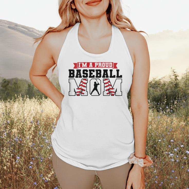I'm a Proud Baseball Mom Baseball Flowy Tank I'm a Proud Baseball Mom Baseball Flowy Tank