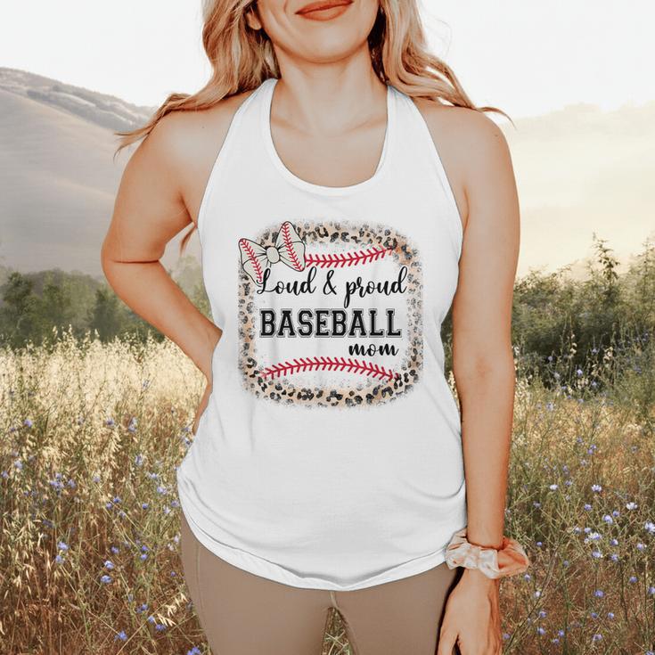Loud & Proud Baseball Mom Women Flowy Tank Loud & Proud Baseball Mom Women Flowy Tank