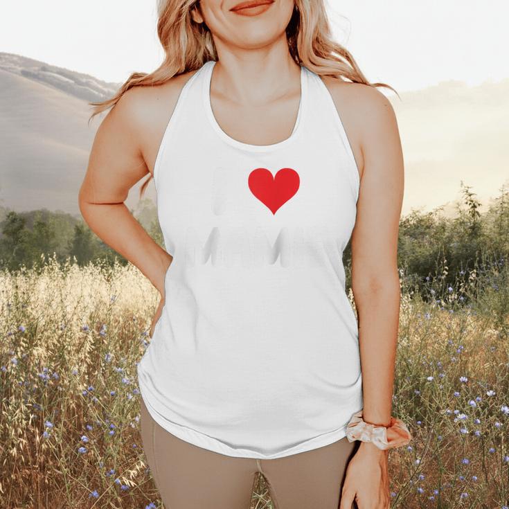 I Love Mamie Heart Grandma Grandmother Grandparent Raglan Baseball Tee Flowy Tank I Love Mamie Heart Grandma Grandmother Grandparent Raglan Baseball Tee Flowy Tank
