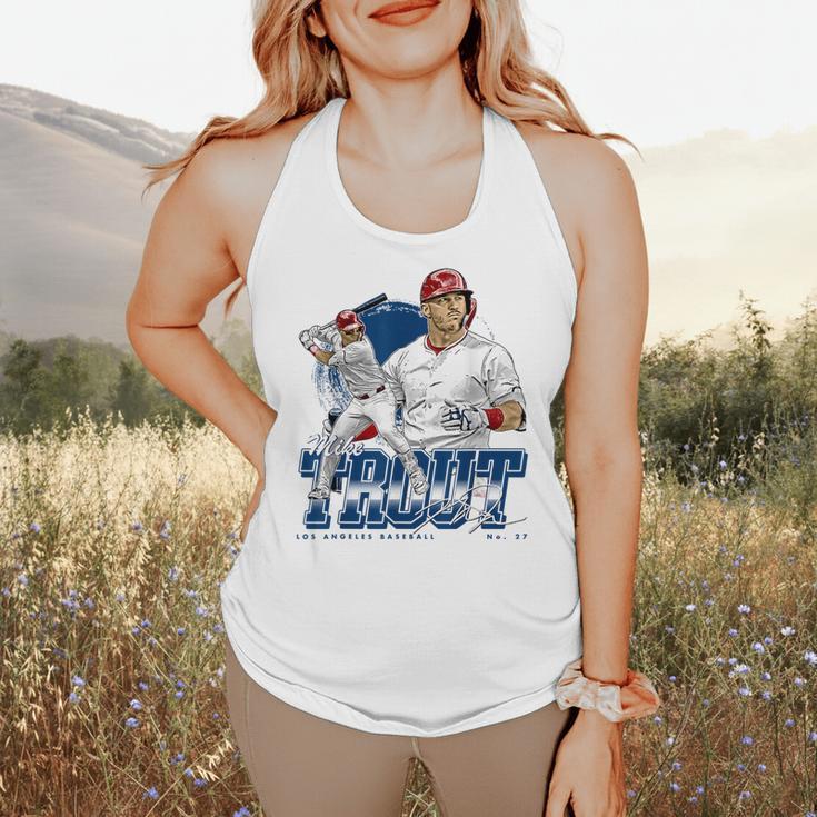 Mike Trout Los Angeles A MLB Baseball Players MLBMTR302N Flowy Tank Mike Trout Los Angeles A MLB Baseball Players MLBMTR302N Flowy Tank