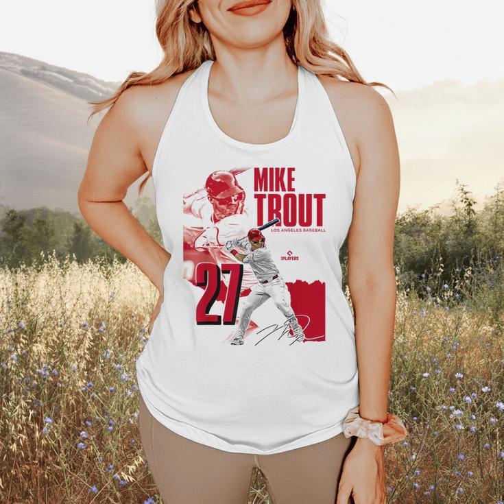 Mike Trout Los Angeles A MLB Baseball Players MLBMTR304N Flowy Tank Mike Trout Los Angeles A MLB Baseball Players MLBMTR304N Flowy Tank
