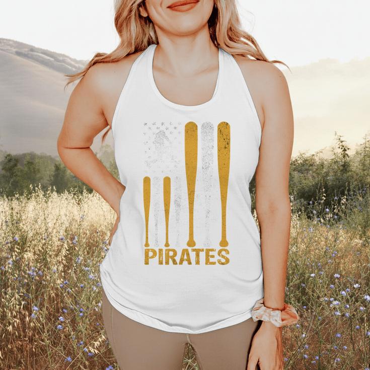Pirates Baseball Fan Apparel For Sports Enthusiasts Flowy Tank