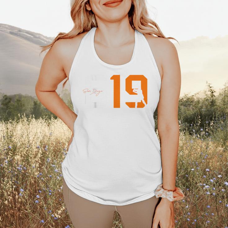 Retro San Diego 619 Vintage 90's Baseball Sports Style Lover Flowy Tank Retro San Diego 619 Vintage 90's Baseball Sports Style Lover Flowy Tank