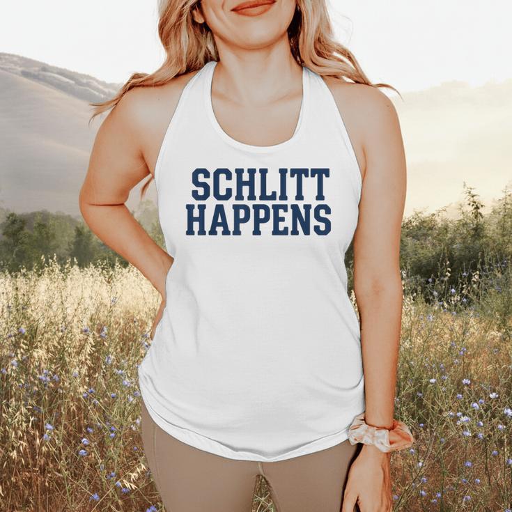 Schlitt Happens NY Bronx I Heart Baseball Apparel Flowy Tank