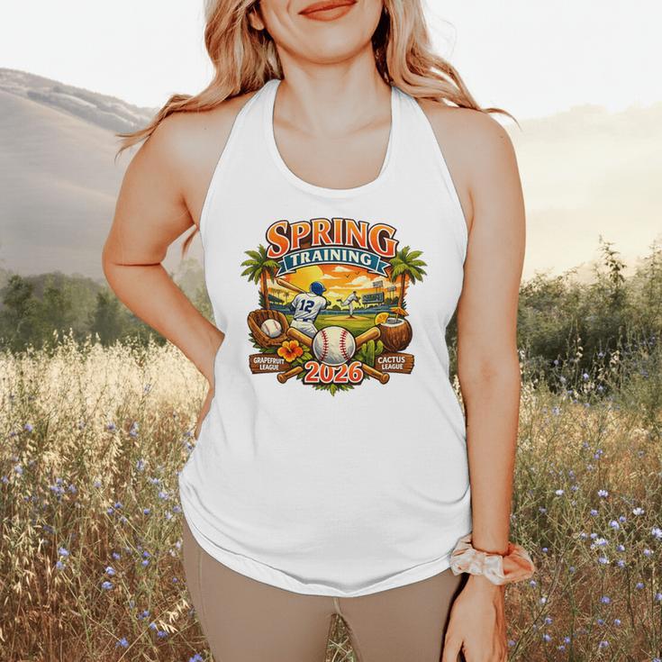 Spring Training 2026 Baseball Vintage Sunset Premium Tri-Blend Flowy Tank Spring Training 2026 Baseball Vintage Sunset Premium Tri-Blend Flowy Tank