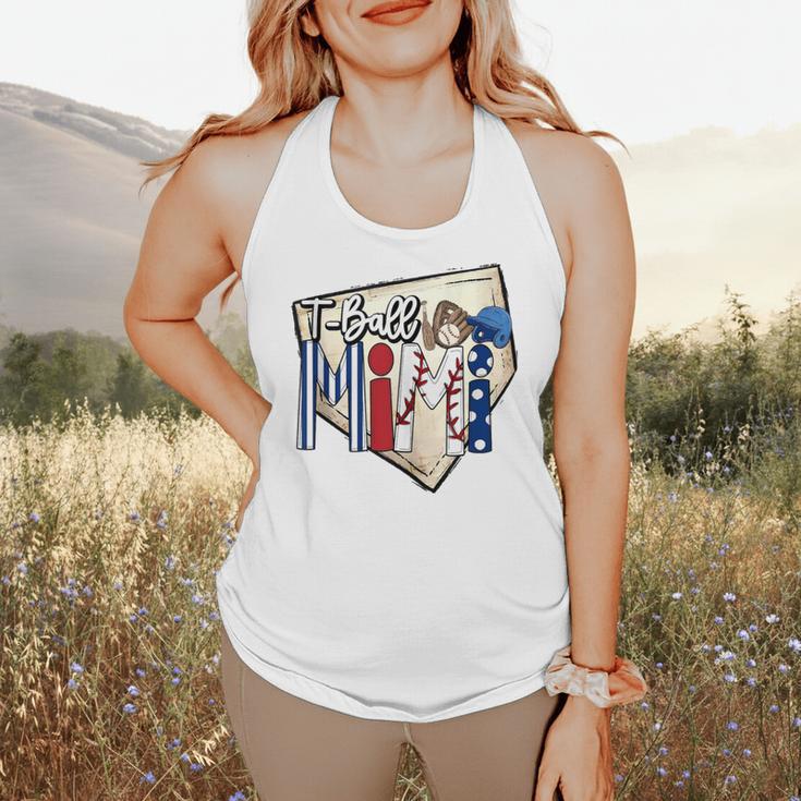 T-Ball Mimi Baseball Mom Game Day Flowy Tank T-Ball Mimi Baseball Mom Game Day Flowy Tank