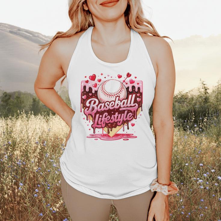 Valentine Baseball Lifestyle Home Plate Ice-Cream Drip Boys Flowy Tank Valentine Baseball Lifestyle Home Plate Ice-Cream Drip Boys Flowy Tank