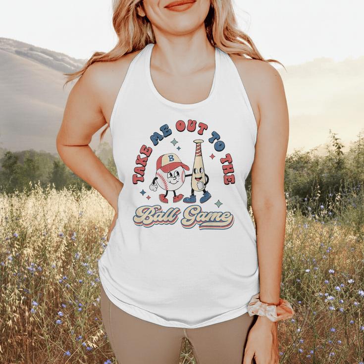 Vintage Baseball Mom Retro Style Tee For Proud Moms Flowy Tank Vintage Baseball Mom Retro Style Tee For Proud Moms Flowy Tank