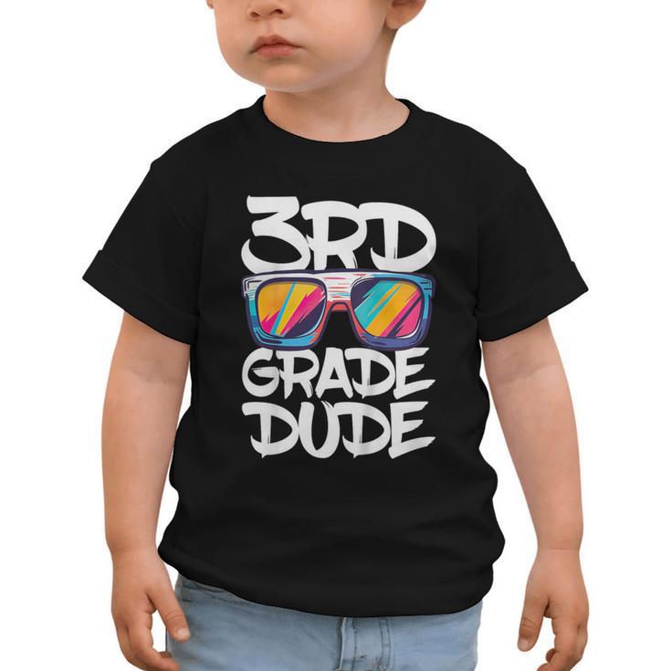 3rd Grade Dude Shirt Back To School Third Grade Boy Girl Graphic Toddler T-Shirt