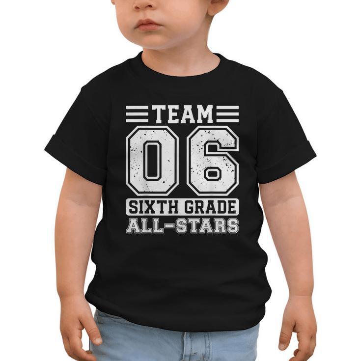 6th Grade Team T-Shirt Sixth Grade Back To School Graphic Toddler T-Shirt