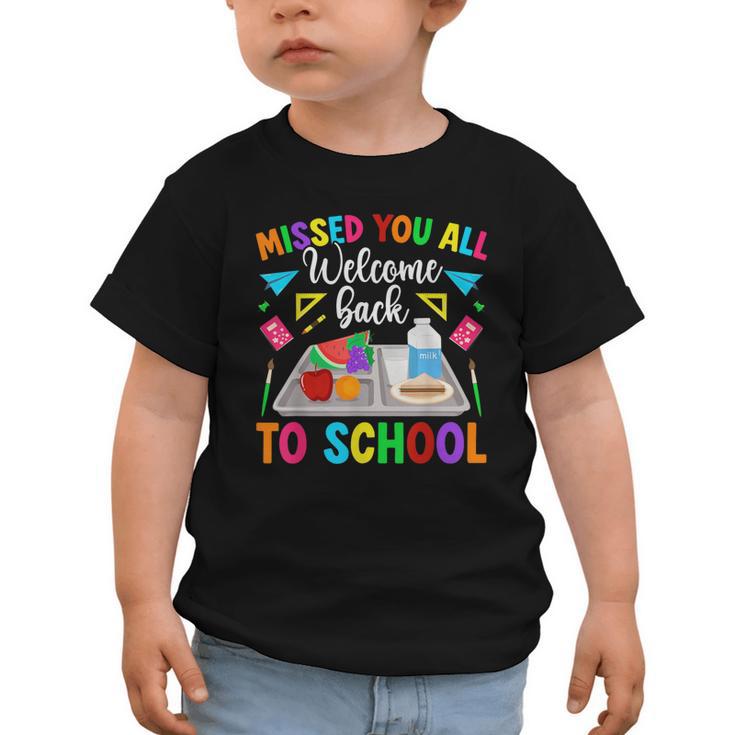 Back To School Lunch Lady First Day Of School Lunch Lady Graphic Toddler T-Shirt