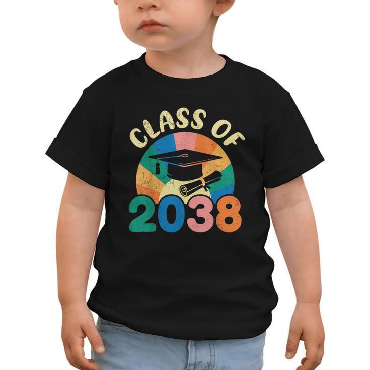 Back To School Pre-K Kindergarten Graduation Class Of 2038 Graphic Toddler T-Shirt
