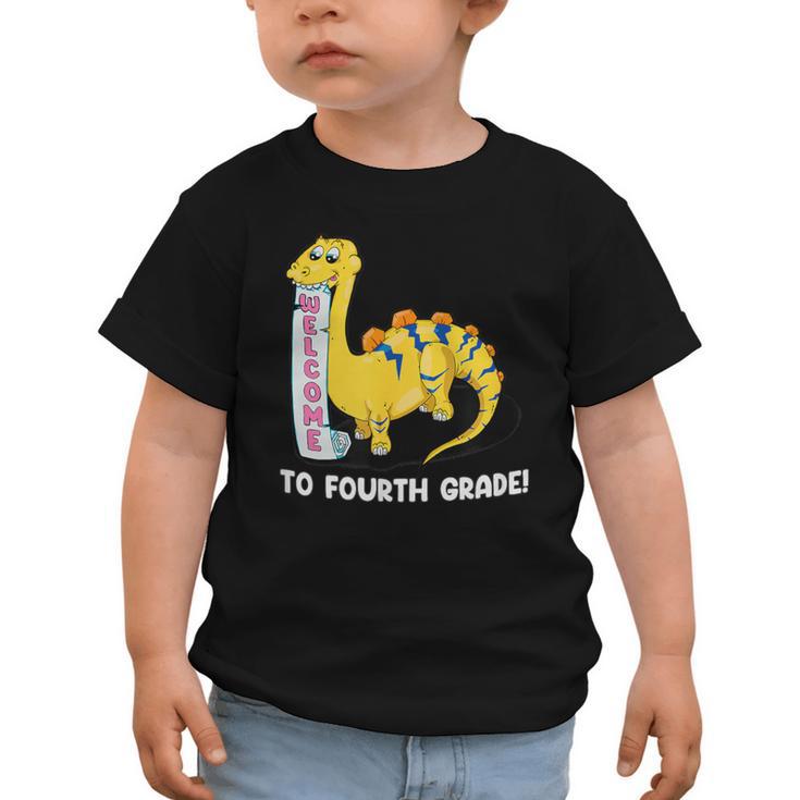 Back To School Welcome To Fourth Grade Graphic Toddler T-Shirt