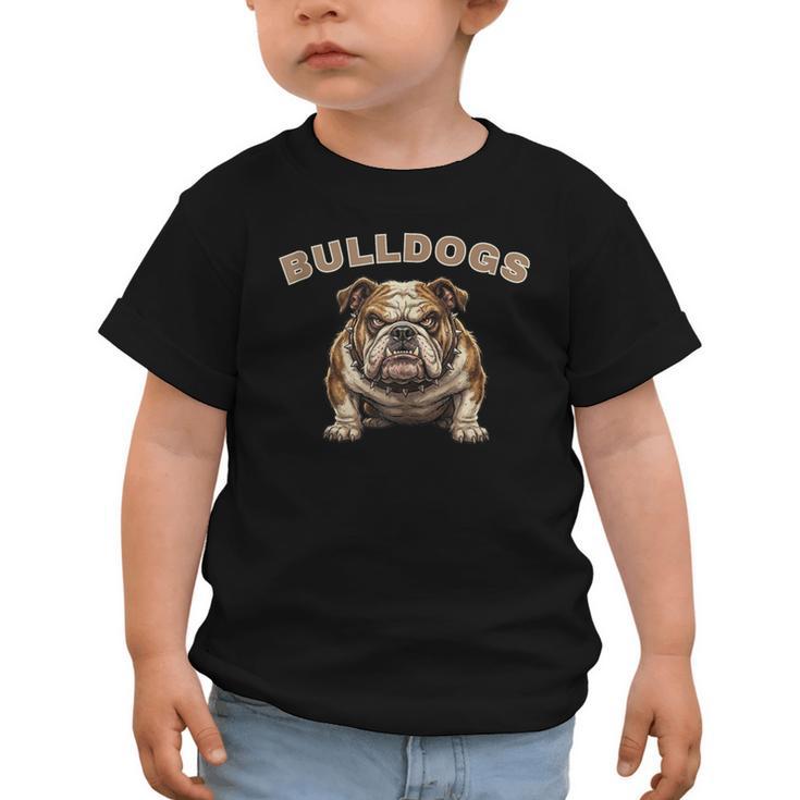 Bulldogs Back To School Spirit Graphic Toddler T-Shirt