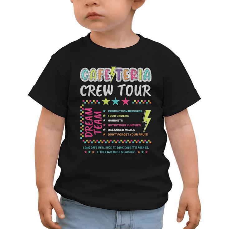 Cafeteria Crew Tour Lunch Lady Dream Team Back To School Graphic Toddler T-Shirt