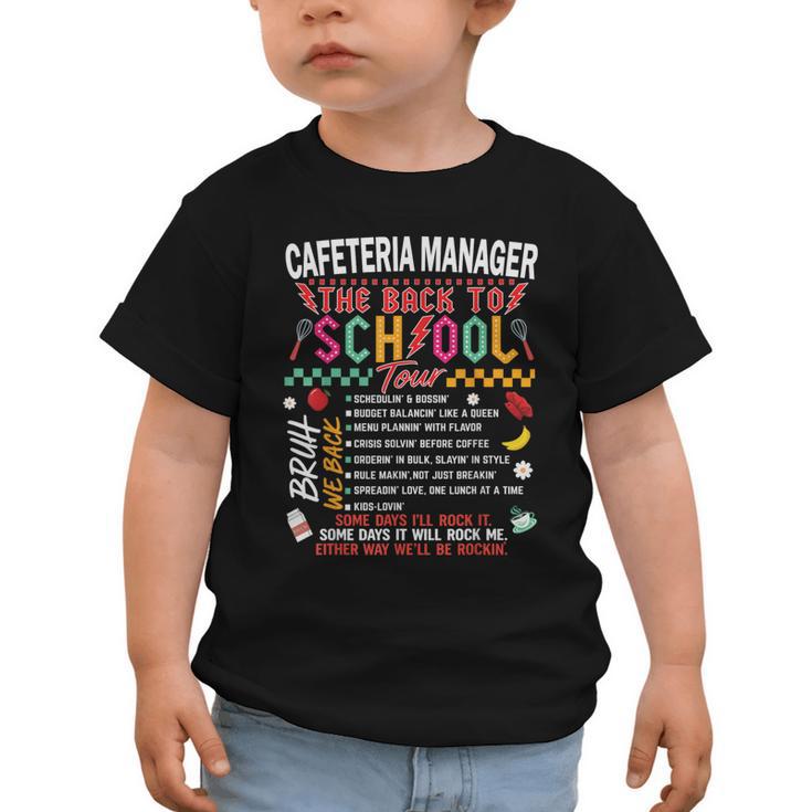Cafeteria Manager School Cafeteria Crew Back To School Graphic Toddler T-Shirt